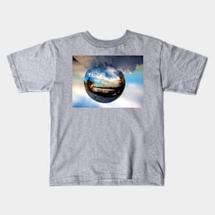 Crystal ball landscape Kids T-Shirt